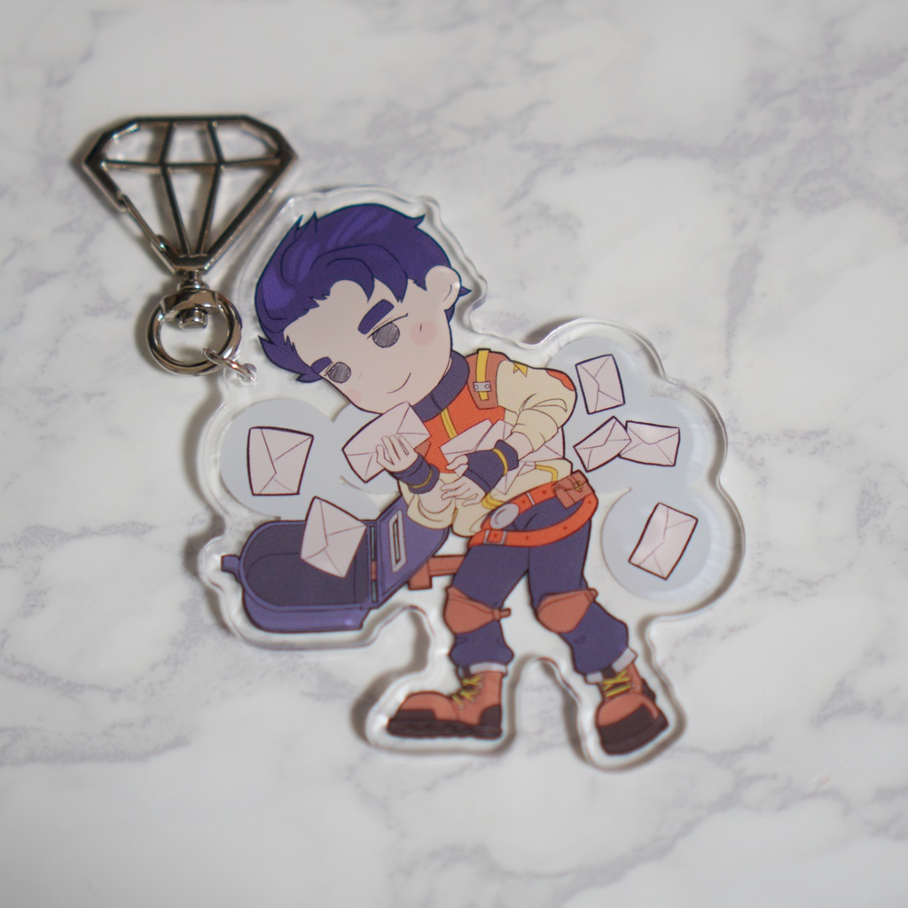 アンスールアクリルキーホルダー