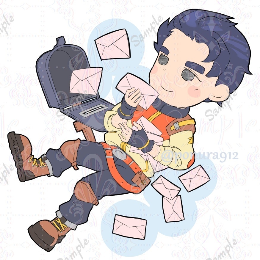 アンスールアクリルキーホルダー