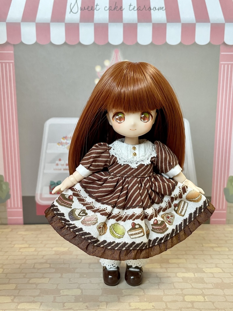 【オビツ11】ショコラなクラシカルメイド風セット【ピコP】