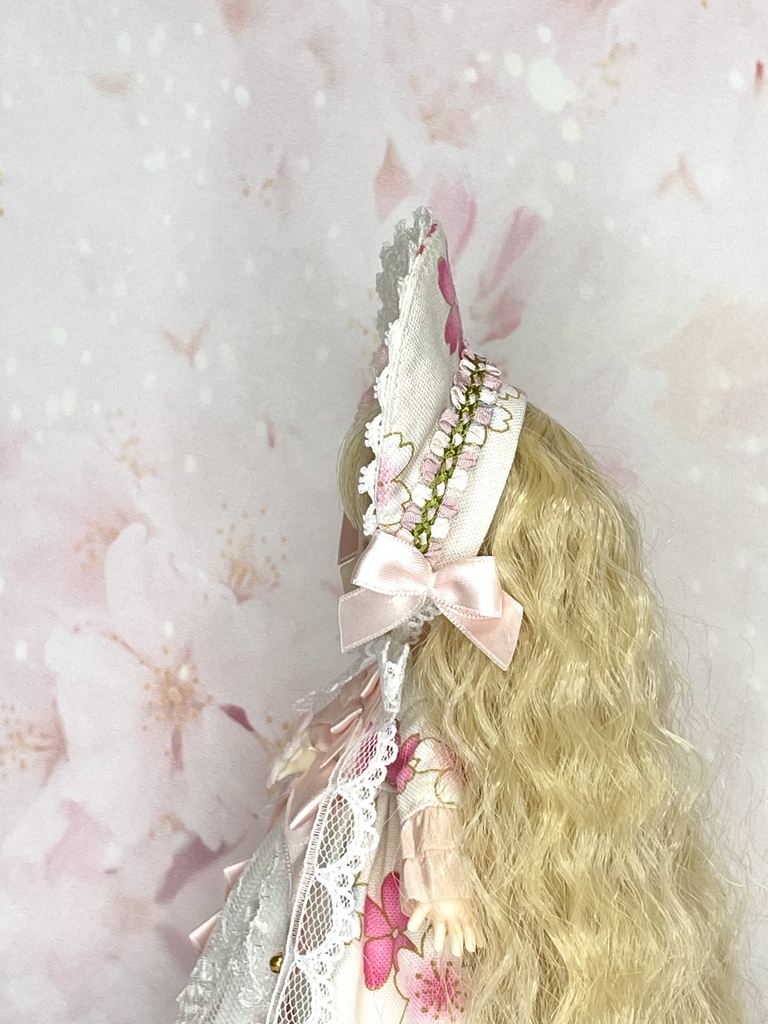 【オビツ11】桜のドレスセット【ピコP】