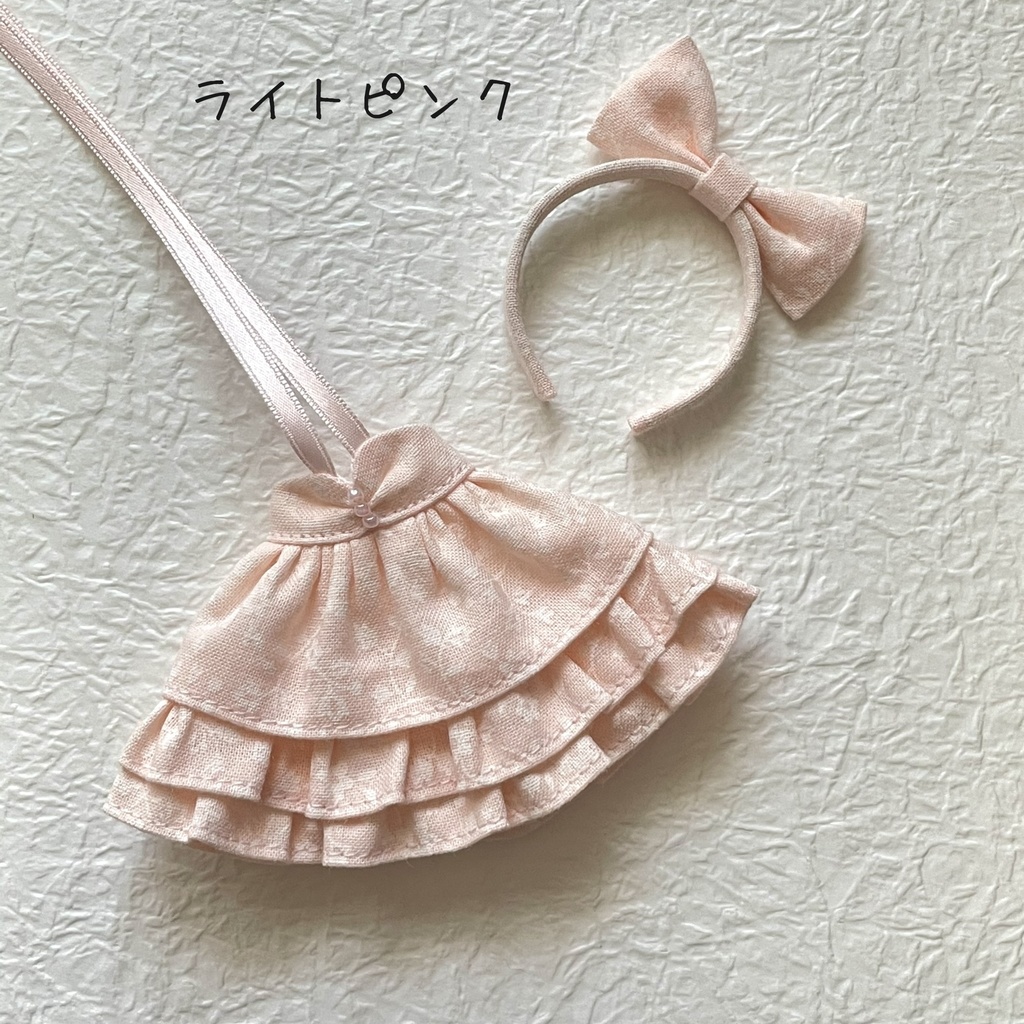 【オビツ11】ティアードフリルワンピースセット