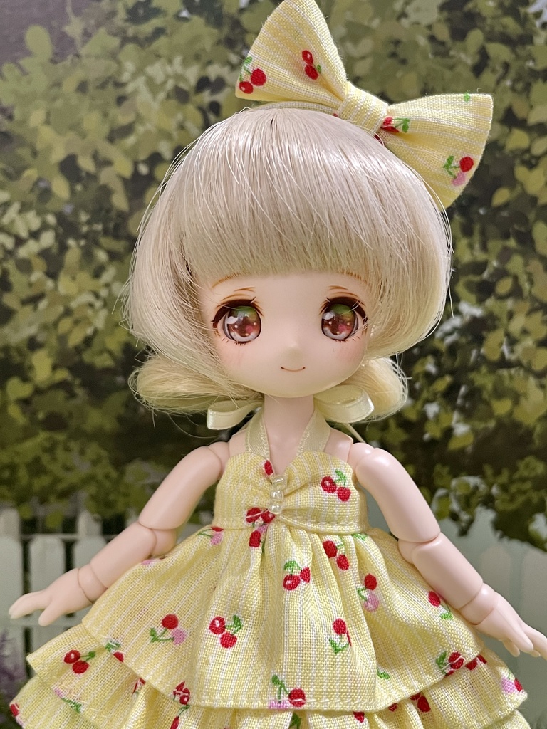 【オビツ11】ティアードフリルワンピースセット