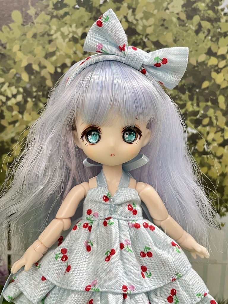 【オビツ11】ティアードフリルワンピースセット