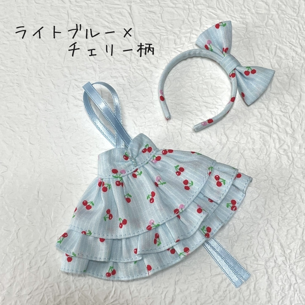 【オビツ11】ティアードフリルワンピースセット