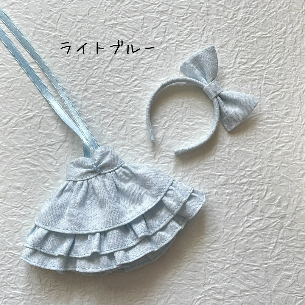 【オビツ11】ティアードフリルワンピースセット