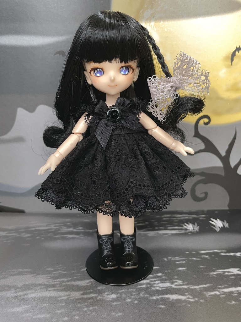 【オビツ11】レースのワンピース【ピコP】