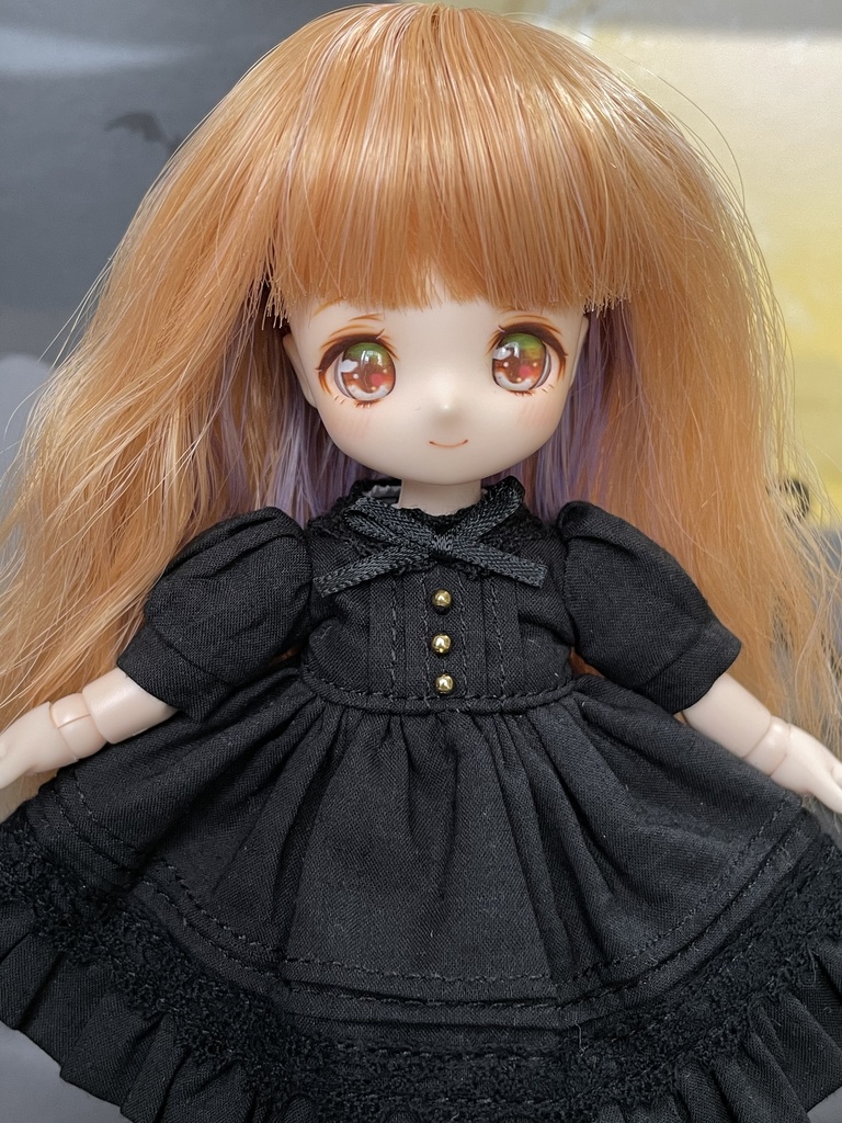 【オビツ11】ピンタックワンピース【ピコP】