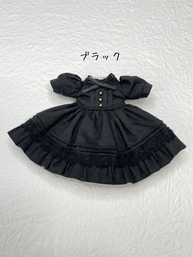 【オビツ11】ピンタックワンピース【ピコP】