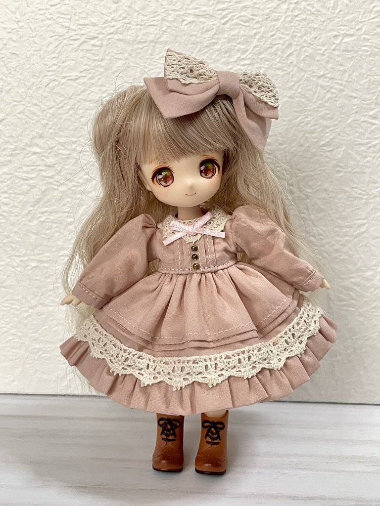 【オビツ11】ピンタックワンピース〜AW〜【ピコP】