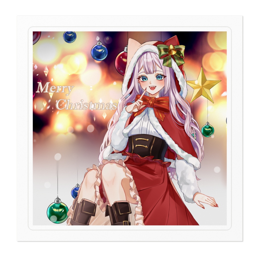 ステッカー/クリスマス(2)2023