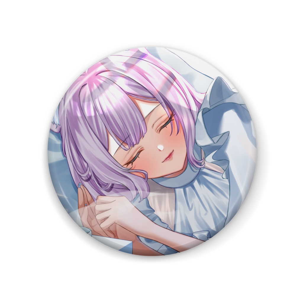 缶バッジ/茶来未VTuberアンバサダー記念お昼寝(1)/スチール