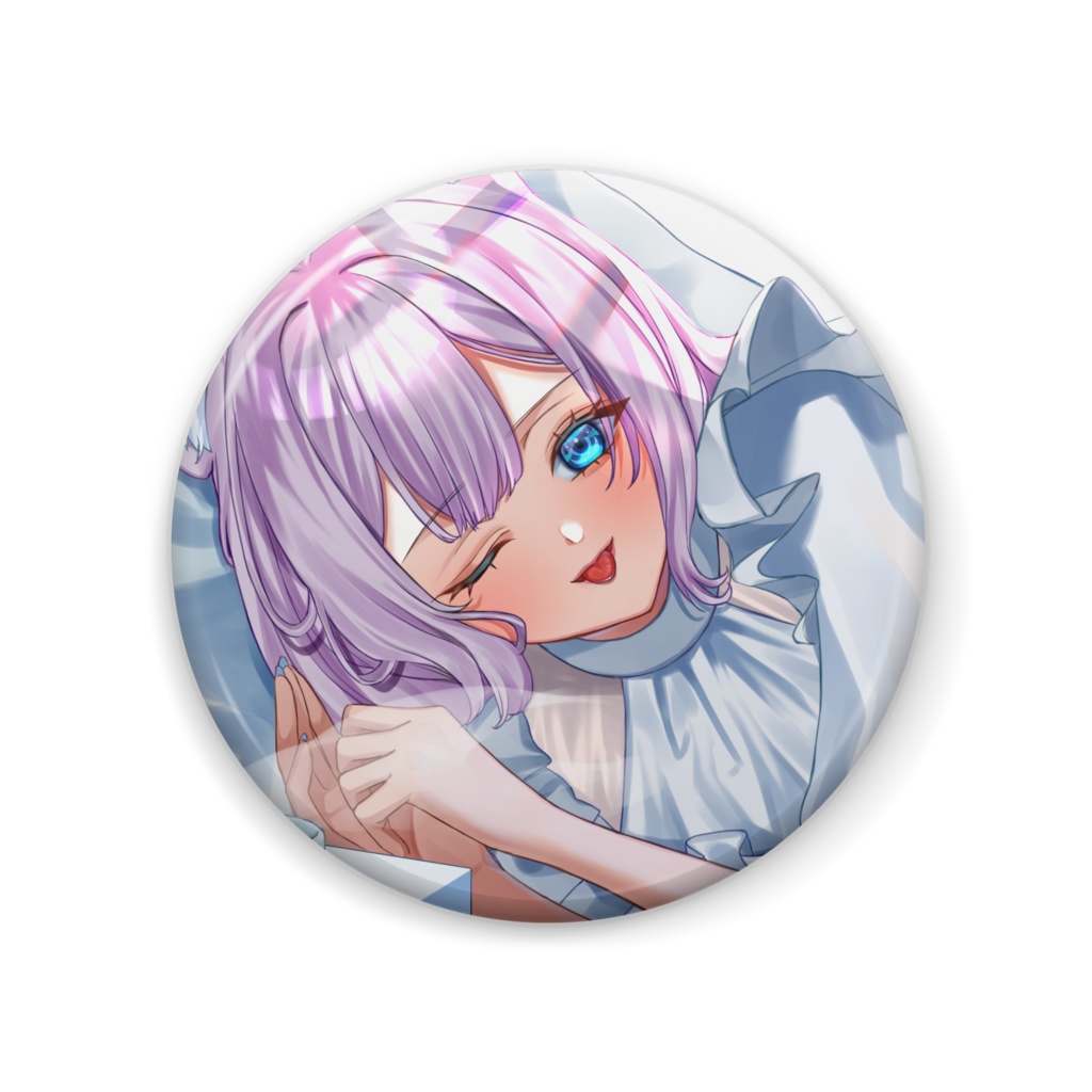 缶バッジ／茶来未VTuberアンバサダー記念お昼寝(2)／スチール