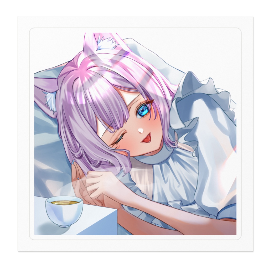 ステッカー/茶來未VTuberアンバサダー記念お昼寝(2)