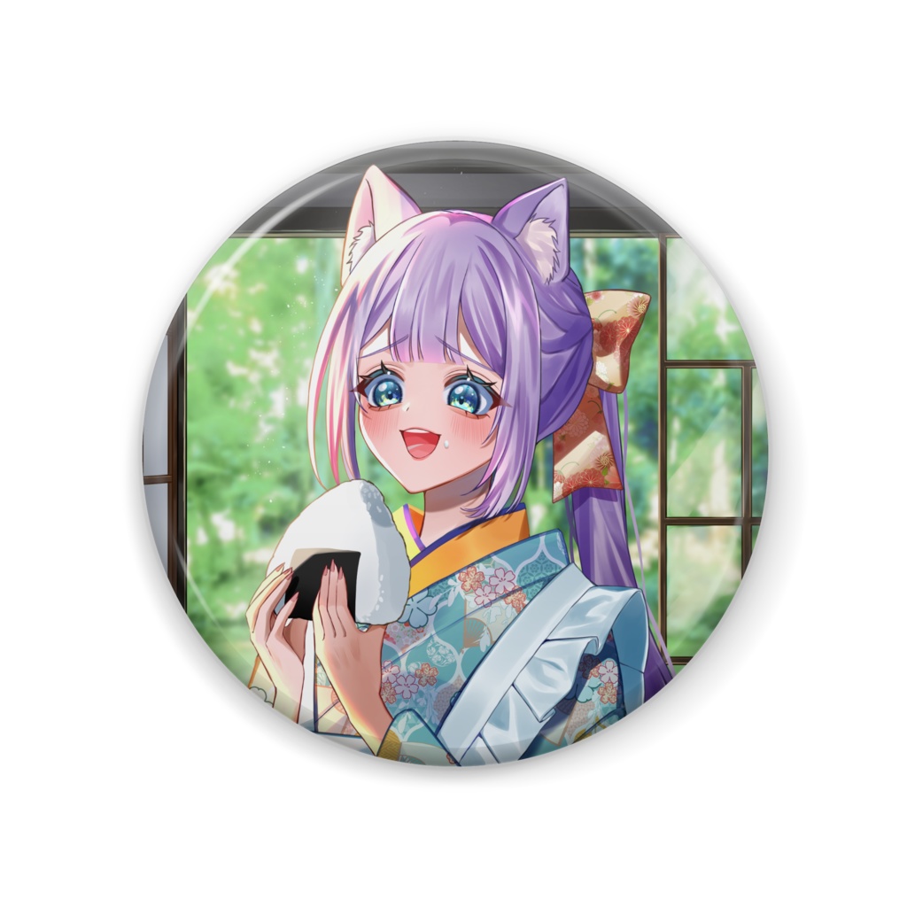 缶バッジ／ミツワライスコラボ記念／スチール(全2種)