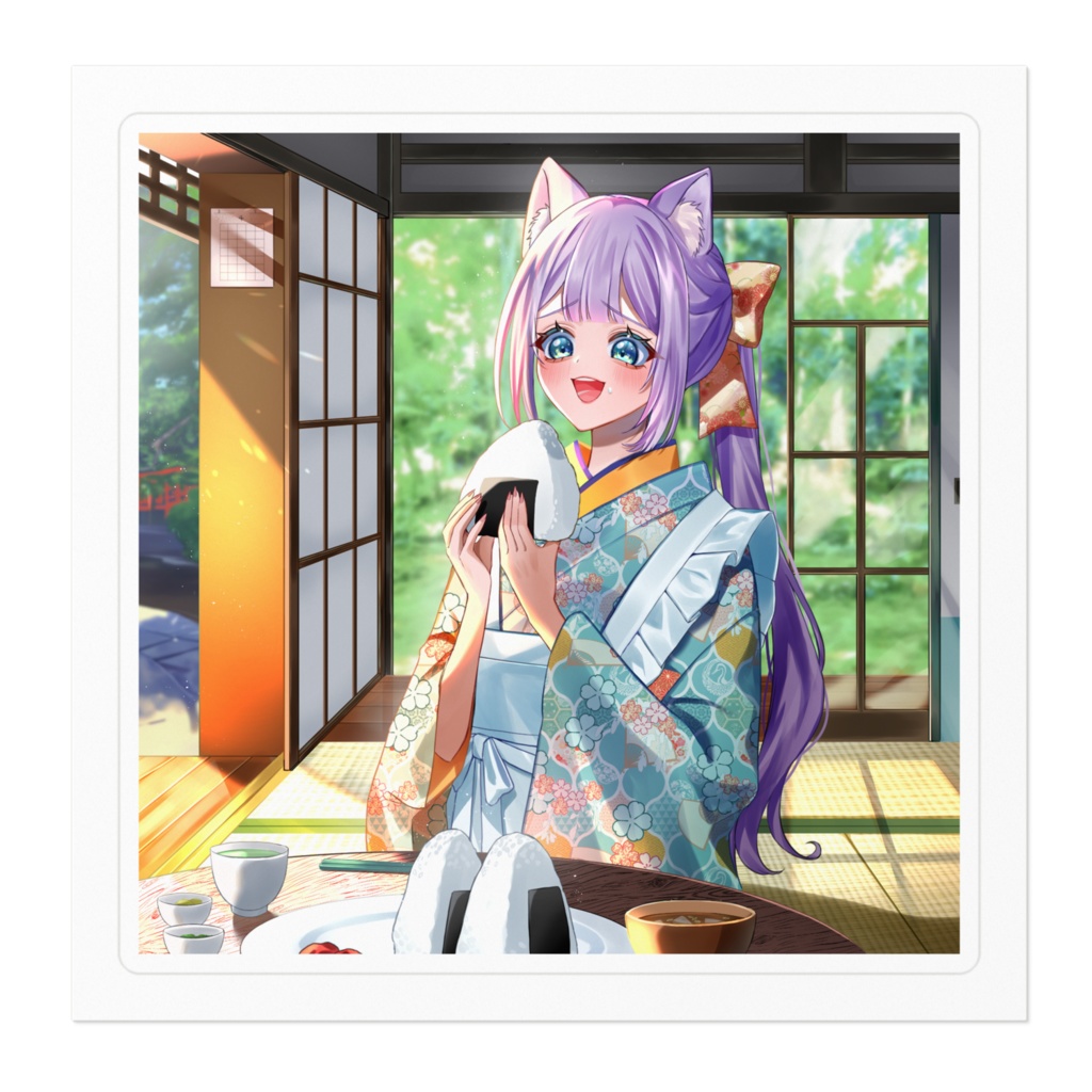 ステッカー/ミツワライスコラボ記念(全2種)