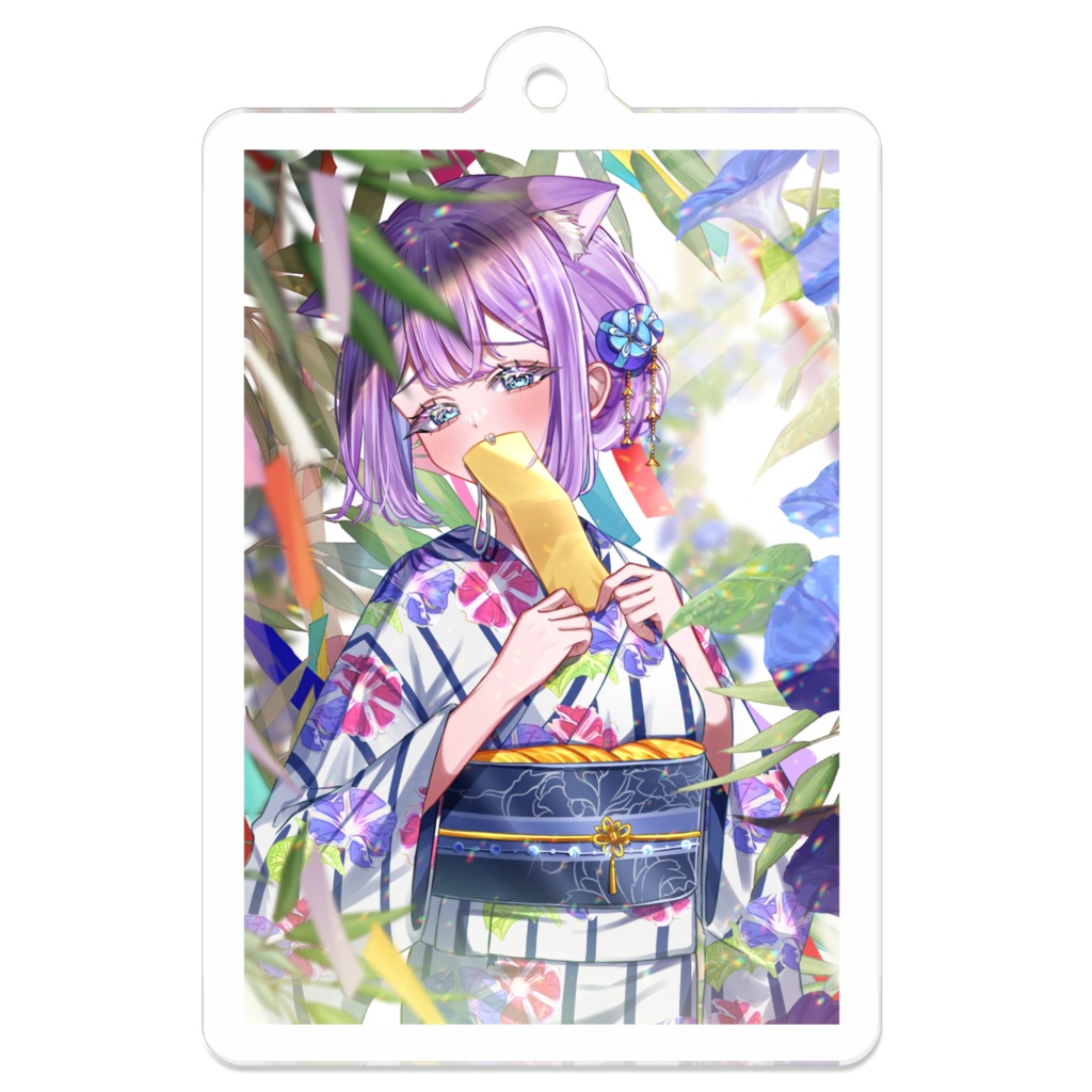 アクリルキーホルダー/HICAT夏コラボ(七夕)(全2種)