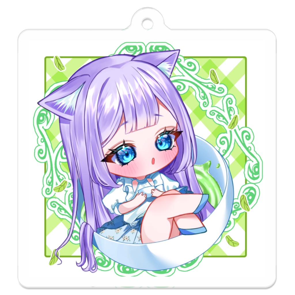 アクリルキーホルダー／茶来未VTuberアンバサダー就任記念SD