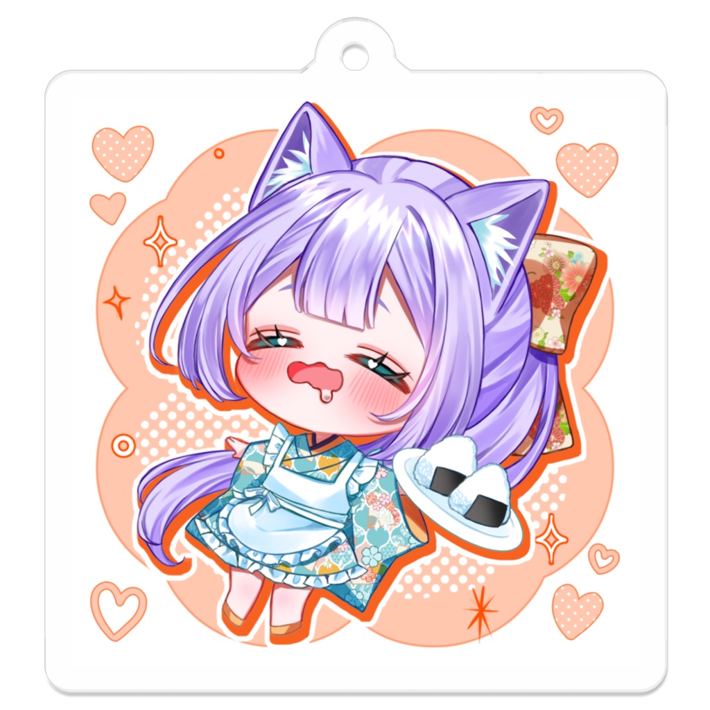 アクリルキーホルダー／ミツワライスコラボ記念SD