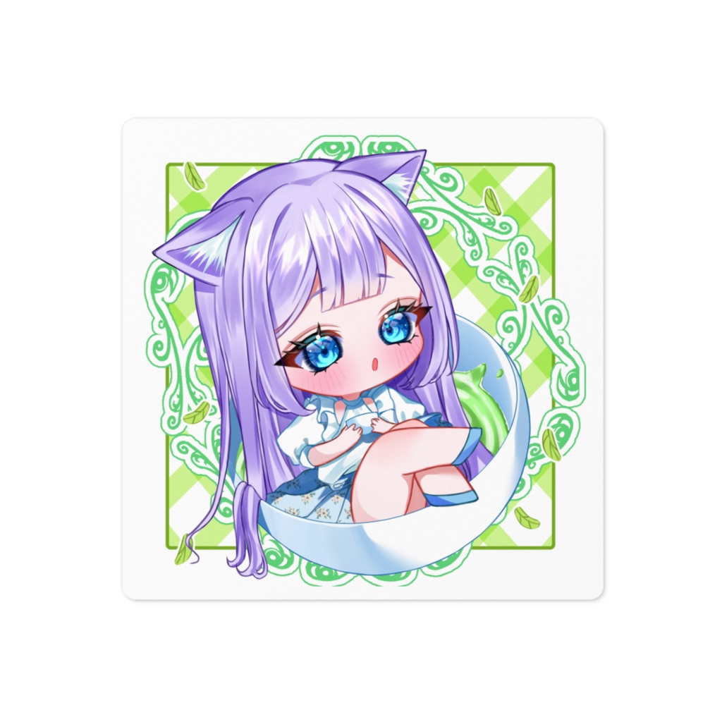 ステッカー／茶来未VTuberアンバサダー就任記念SD