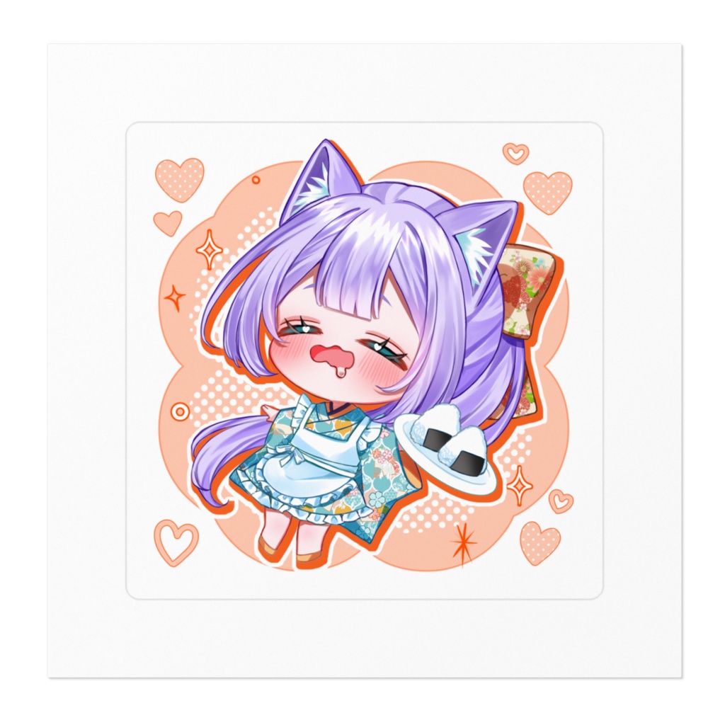 ステッカー/ミツワライスコラボ記念SD