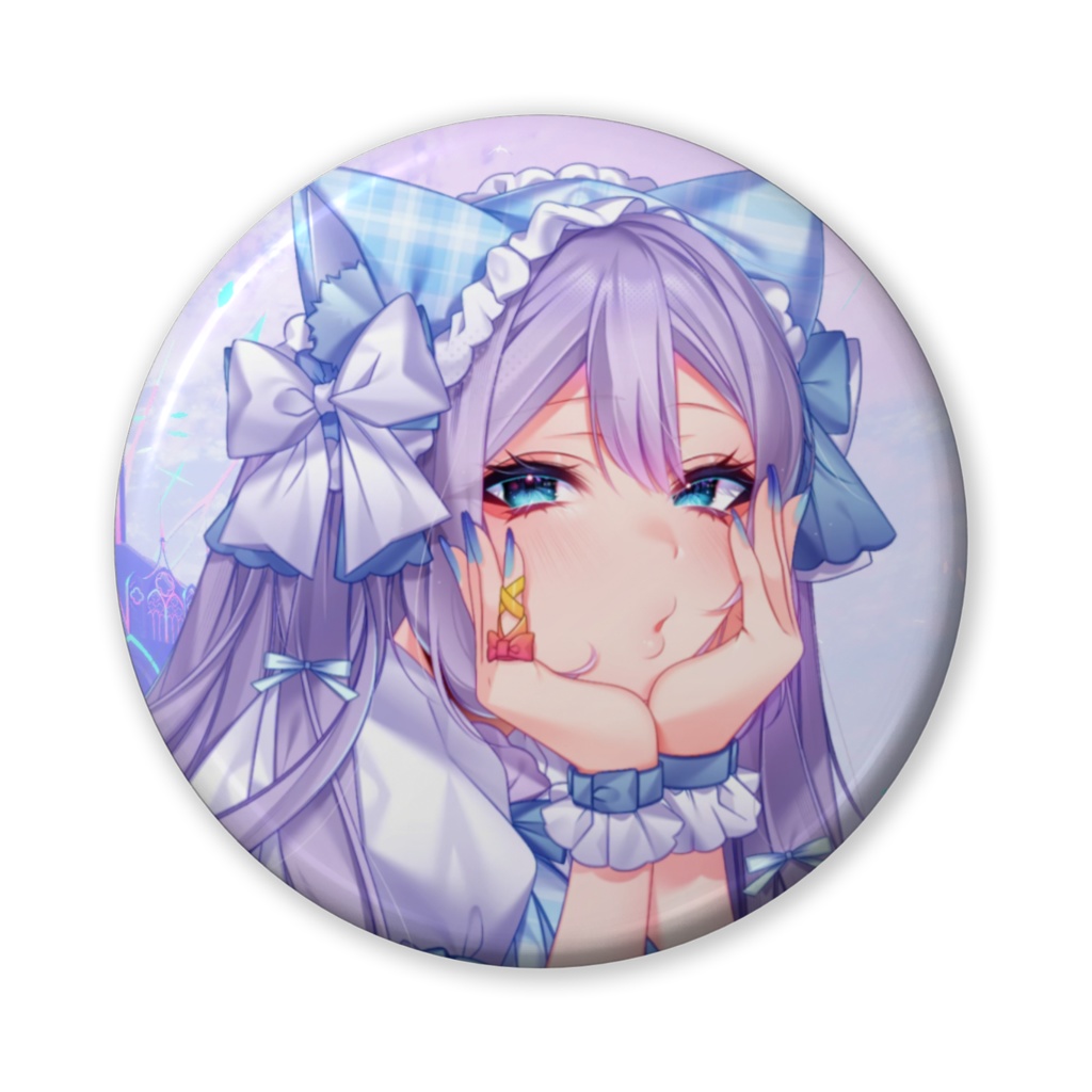 2024/十璃凛バースデー缶バッジ(ドレスver.)