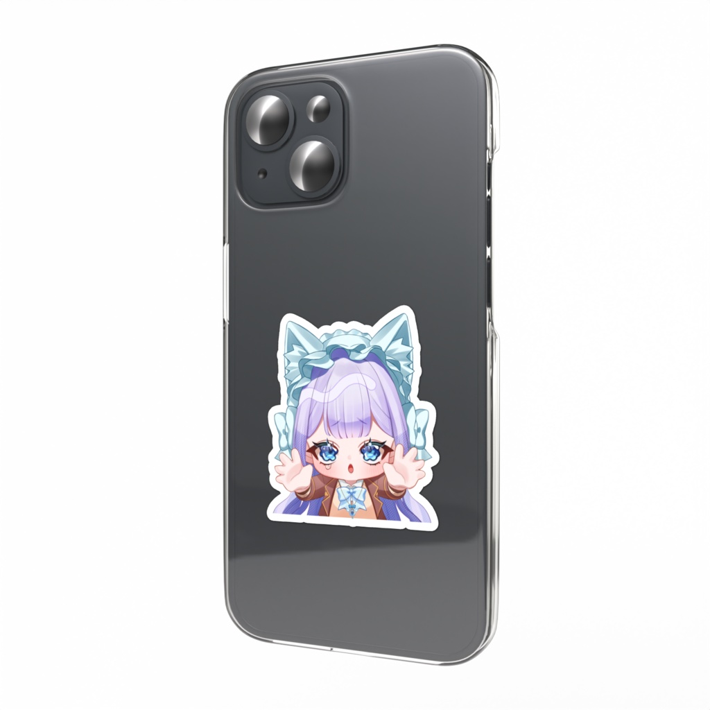 閉じ込めじゅりりん！スマホステッカー！