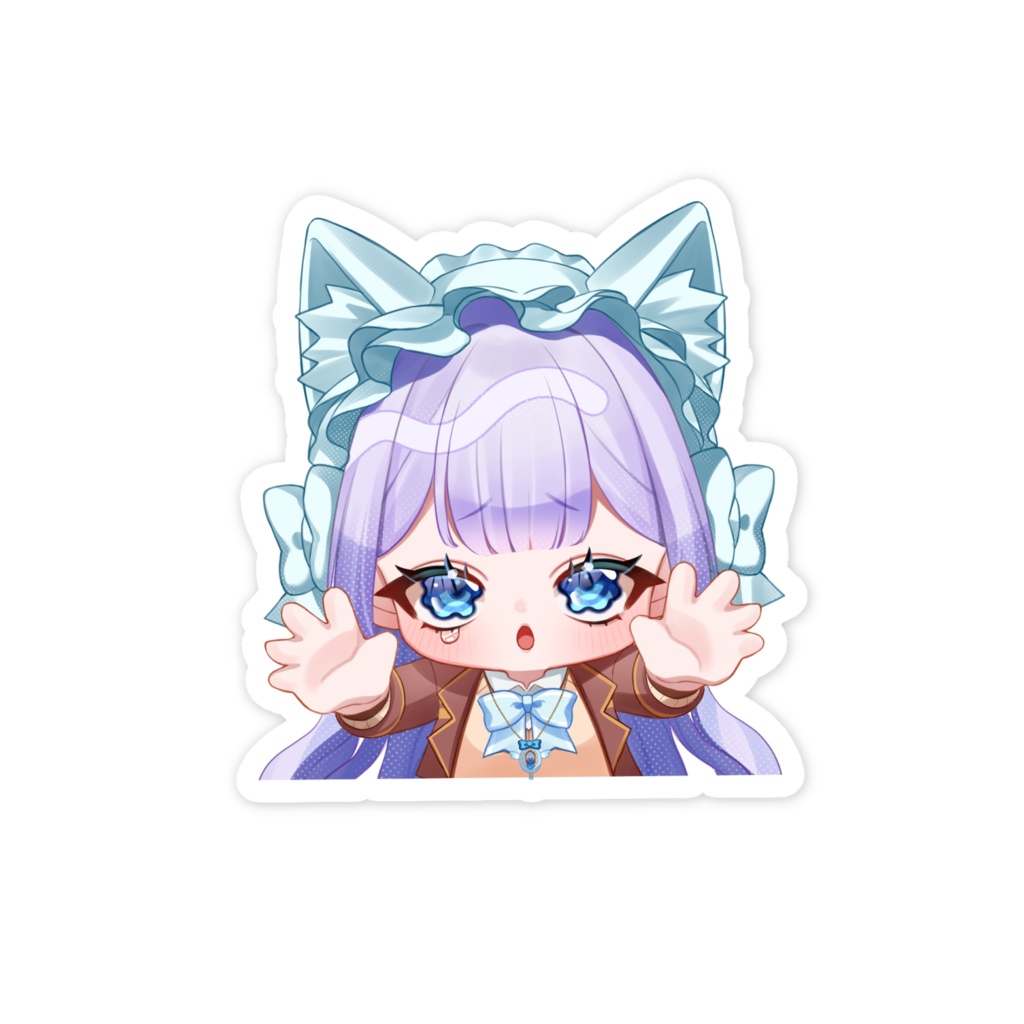 閉じ込めじゅりりん!スマホステッカー!