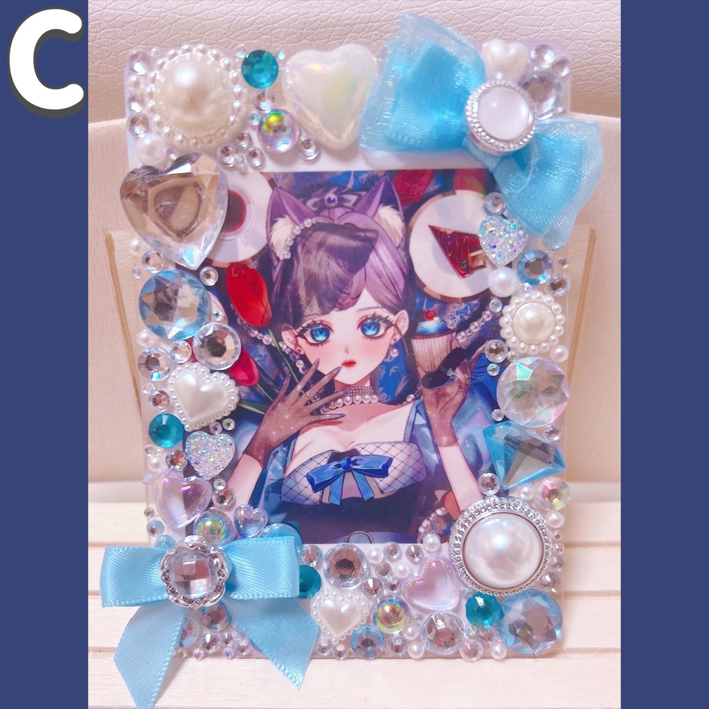気まぐれじゅりりんお手製♡デコ硬質ケース【ハンドメイド】