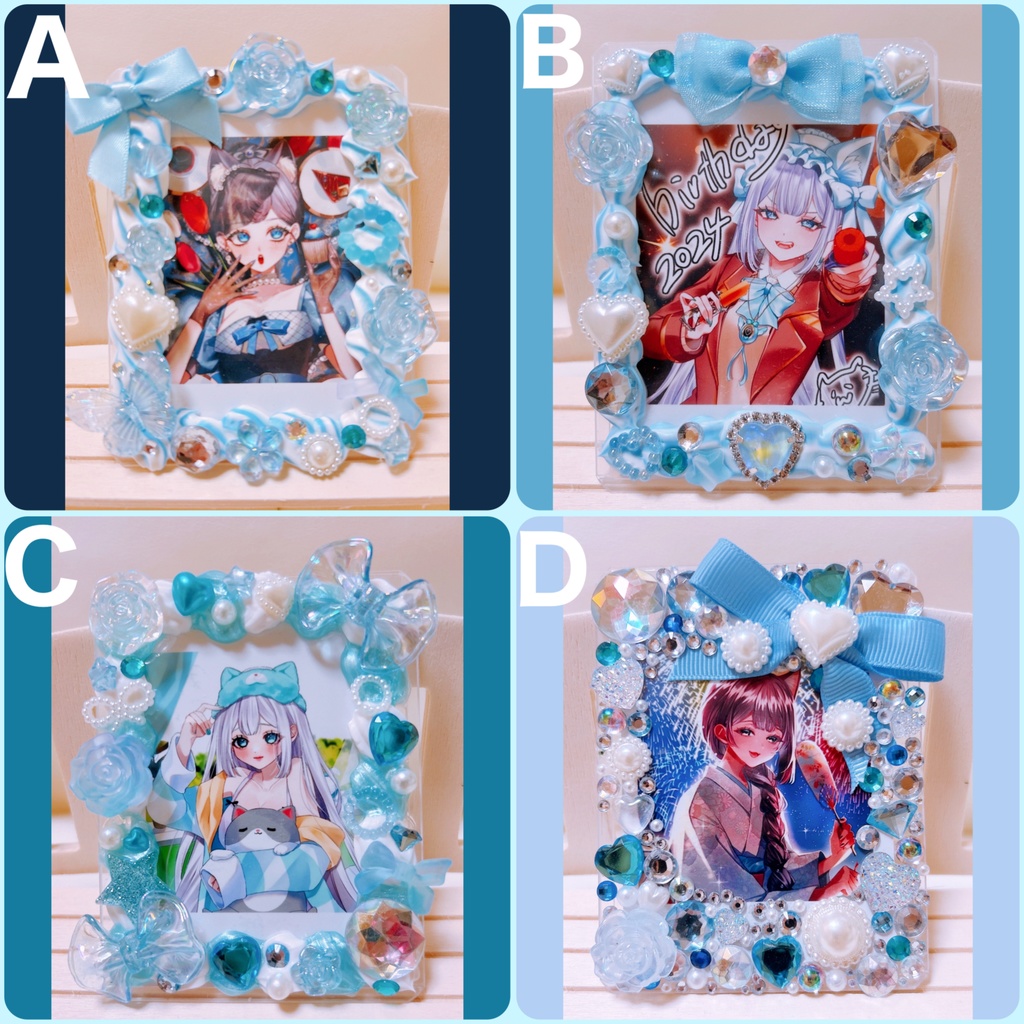 【ハンドメイド】硬質ケースデコ♡B8【ホイップ&埋めつくし】