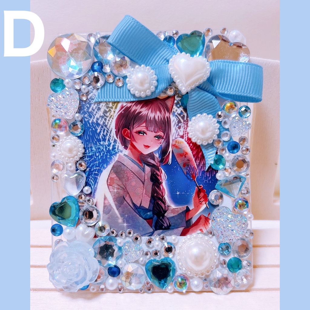 【ハンドメイド】硬質ケースデコ♡B8【ホイップ&埋めつくし】