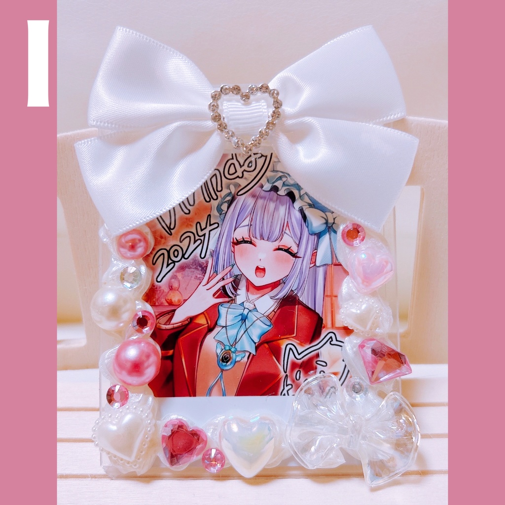 【ハンドメイド】硬質ケースデコ♡B8【ホイップ&埋めつくし】