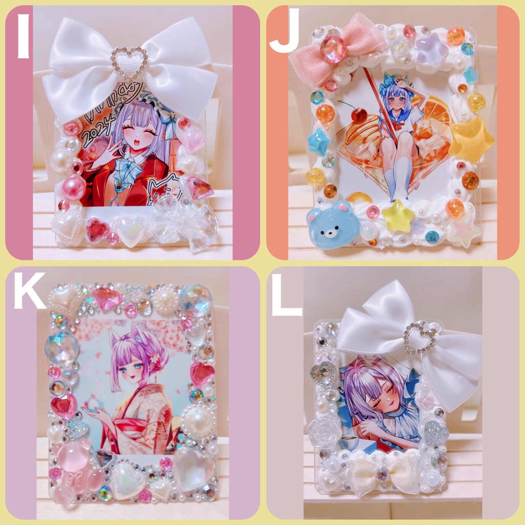 【ハンドメイド】硬質ケースデコ♡B8【ホイップ&埋めつくし】