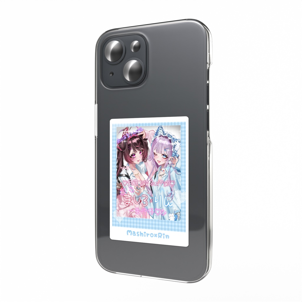 【Heiseigal♡Mashiro×Rin】スマホステッカー【Rin♡ver.】