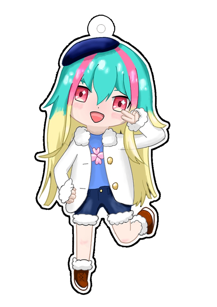 【wlw】サンクリ2026Spring(ワンカニ)頒布 アクリルキーホルダー