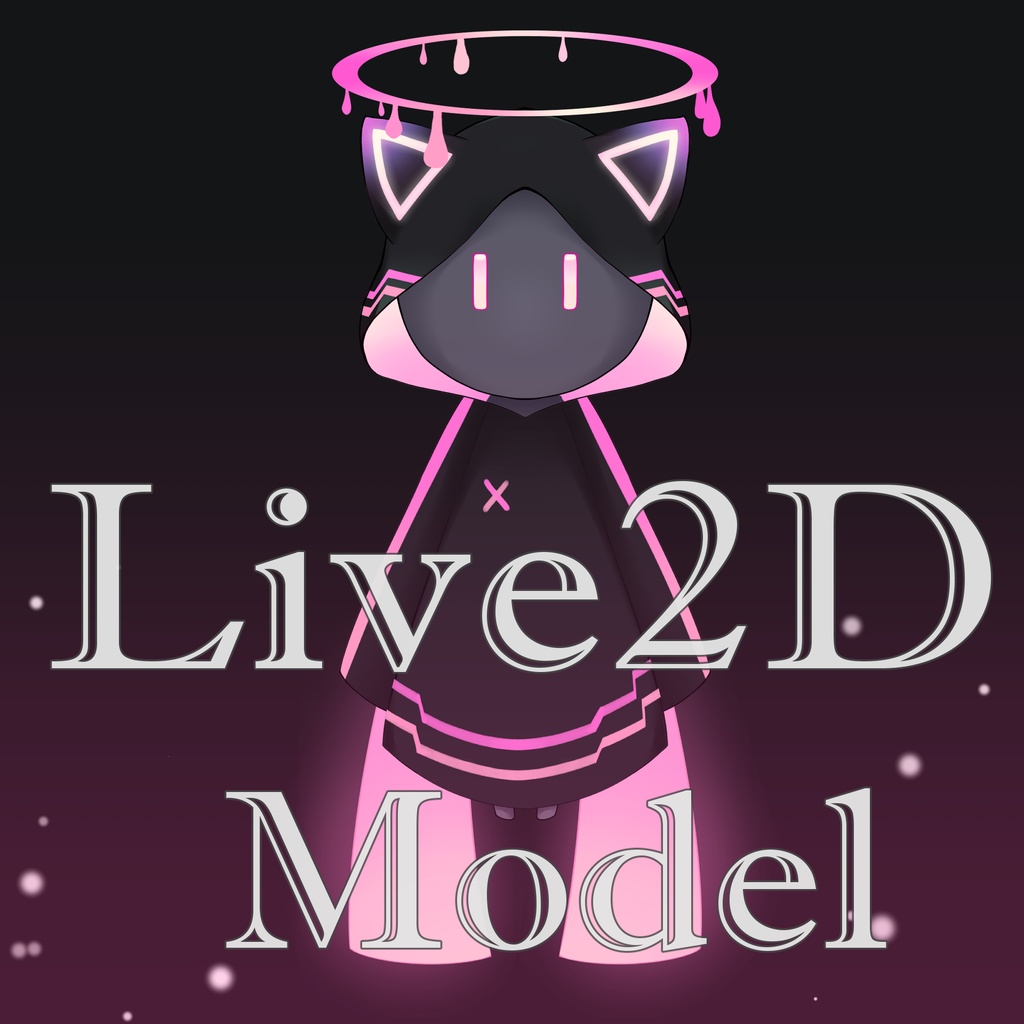 [Live2d Vtube studio]  Doll Pink Circuit Board theme
