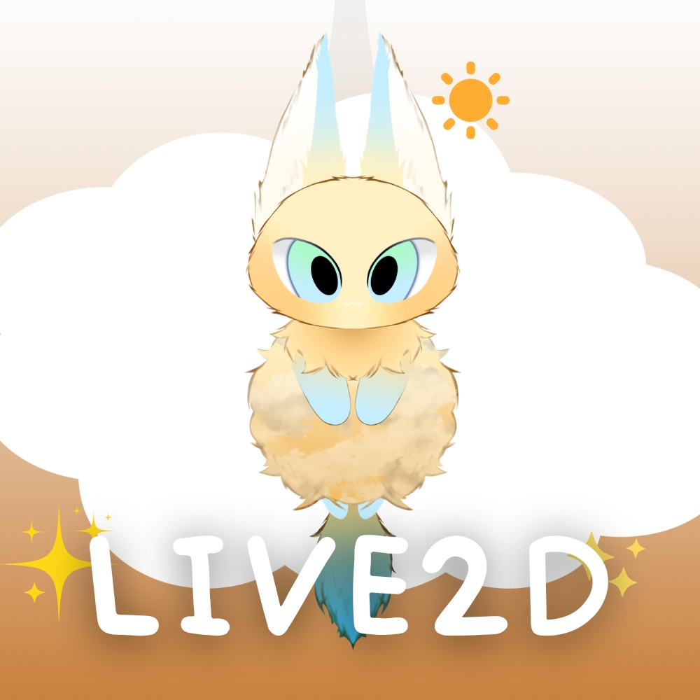 [ LIVE2D Model ] Sky theme : Sunrise skycat