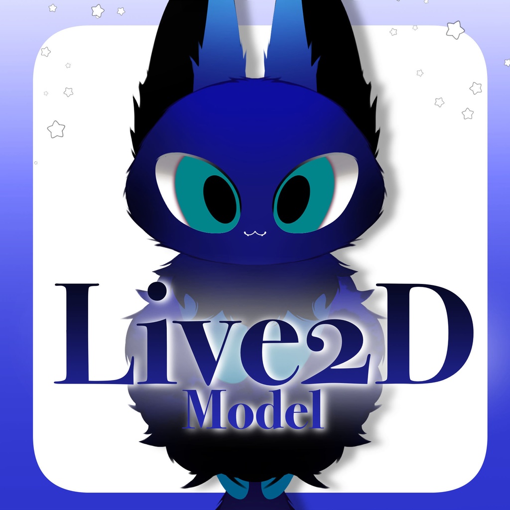 [ LIVE2D Model ] Sky theme : Blue Hour skycat