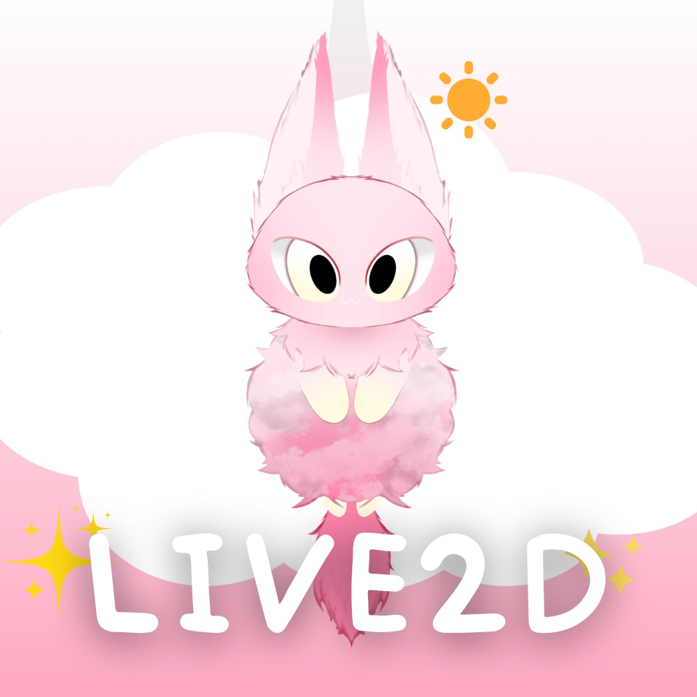 [ LIVE2D Model ] Sky theme : Pink Hour skycat
