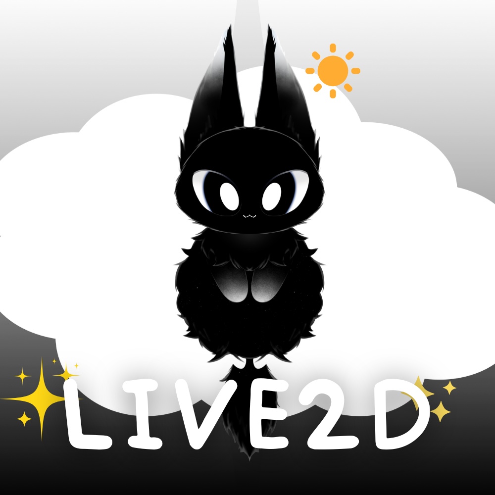 [ LIVE2D Model ] Sky theme : VOID skycat