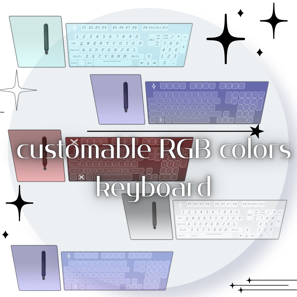 Live2D | カスタムキーボード Custom Keyboard