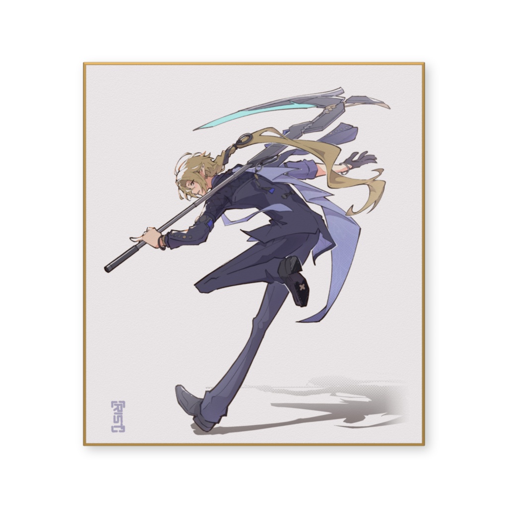 Hugo Vlad Fanart Shikishi – ヒューゴ・ブラッド 色紙