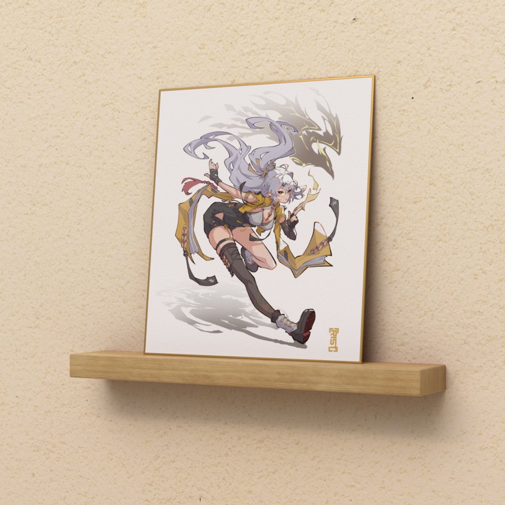 Yixuan Fanart Shikishi – イーシュアン 色紙