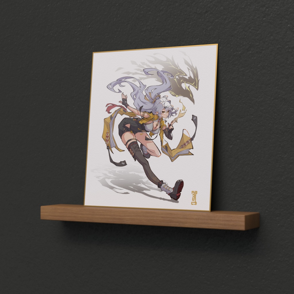 Yixuan Fanart Shikishi – イーシュアン 色紙