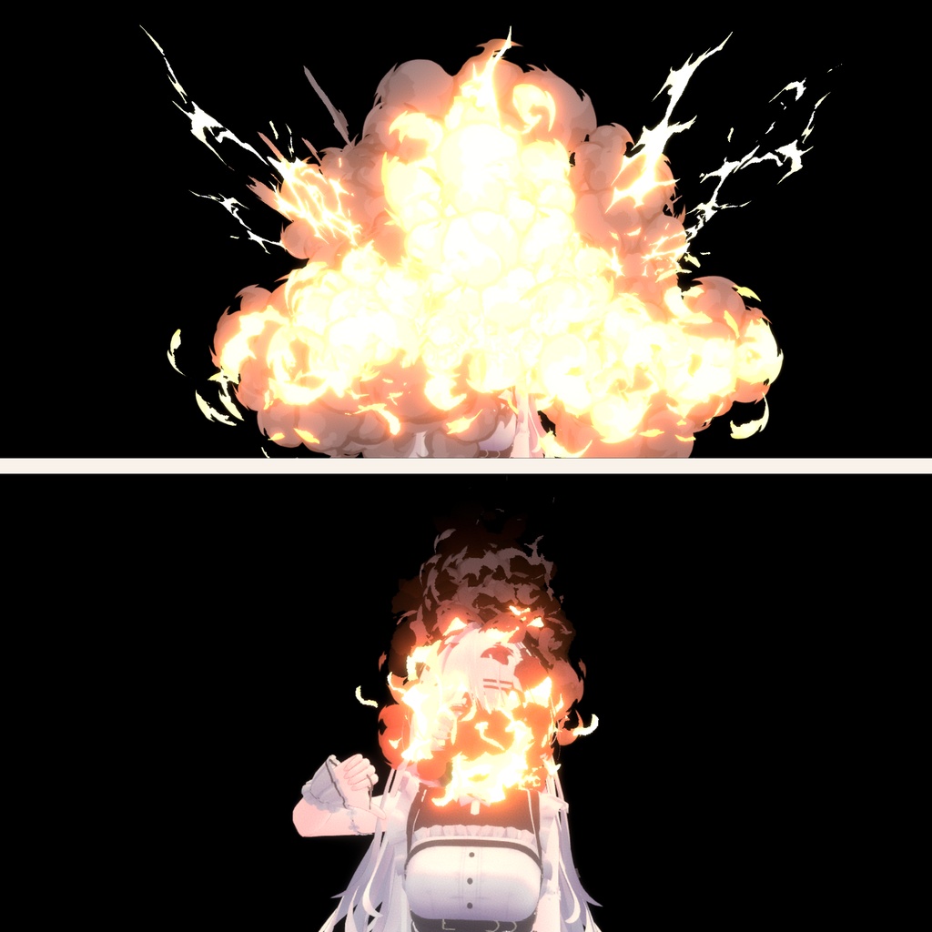 【✨販売開始セール✨】自認ボム - ピンを抜くと身体が爆発するギミック【VRChat / MA対応】