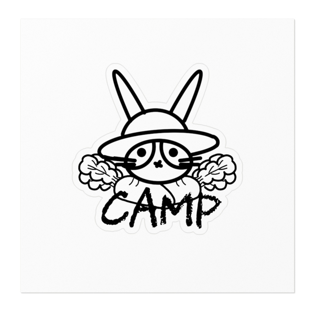 うさステ (文字入り Camp)