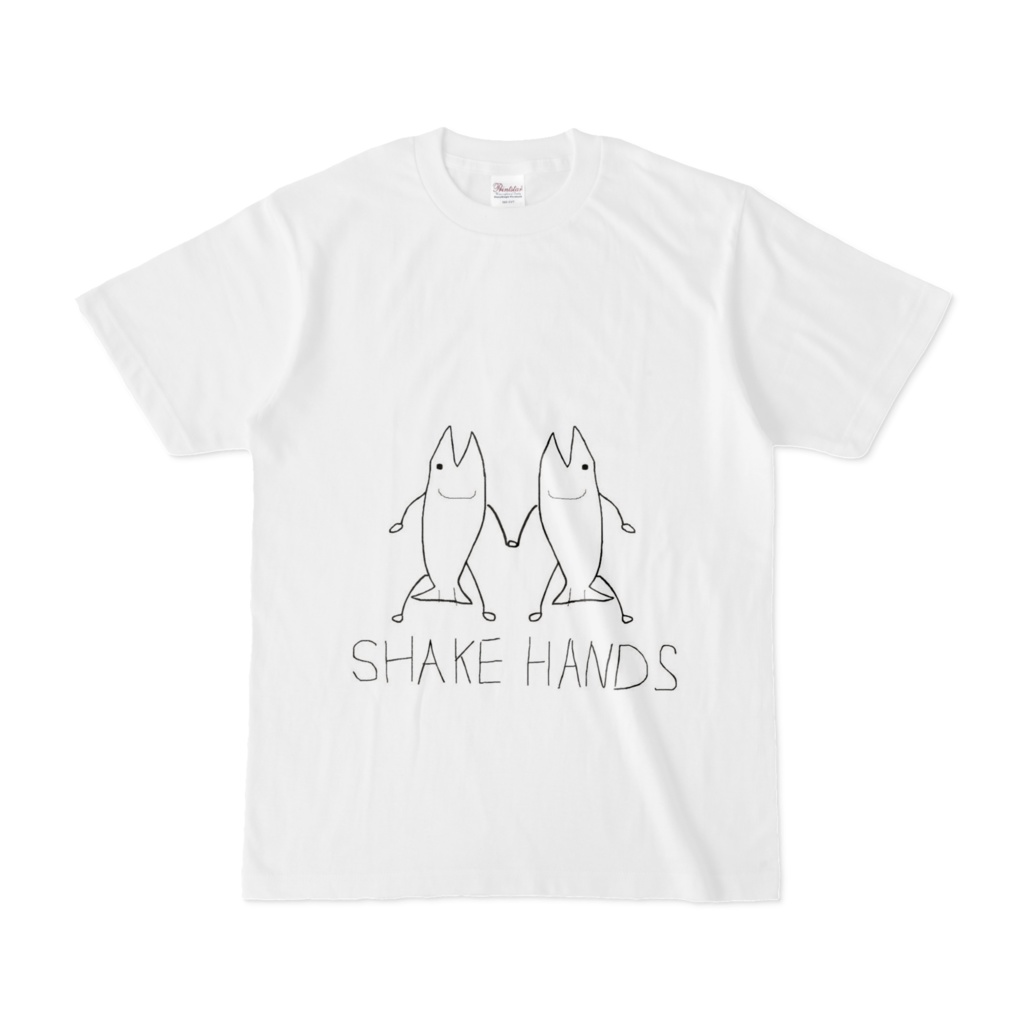 shake hands Tシャツ