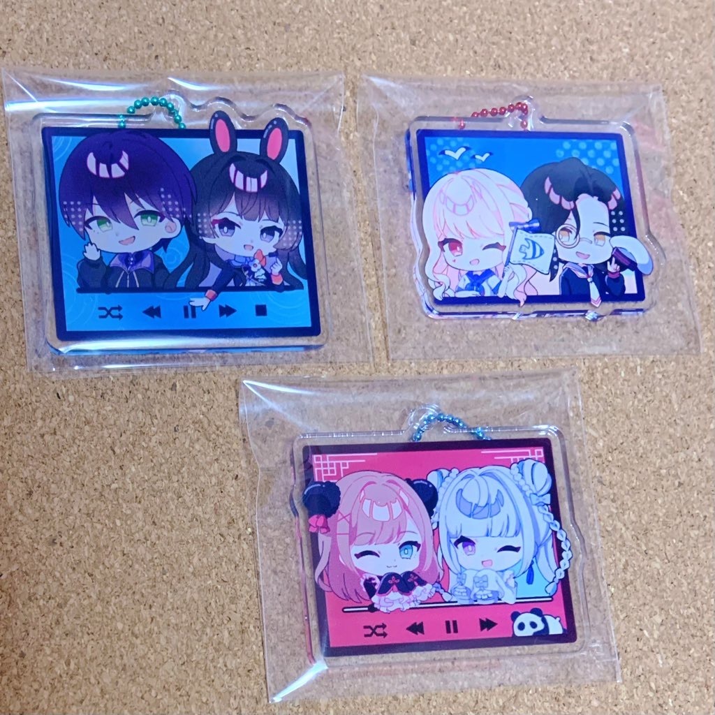 アクリルキーホルダー(ボールチェーン)