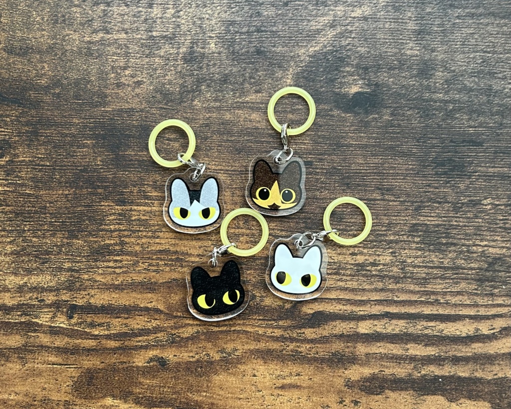 ねこ猫アンブレラマーカー