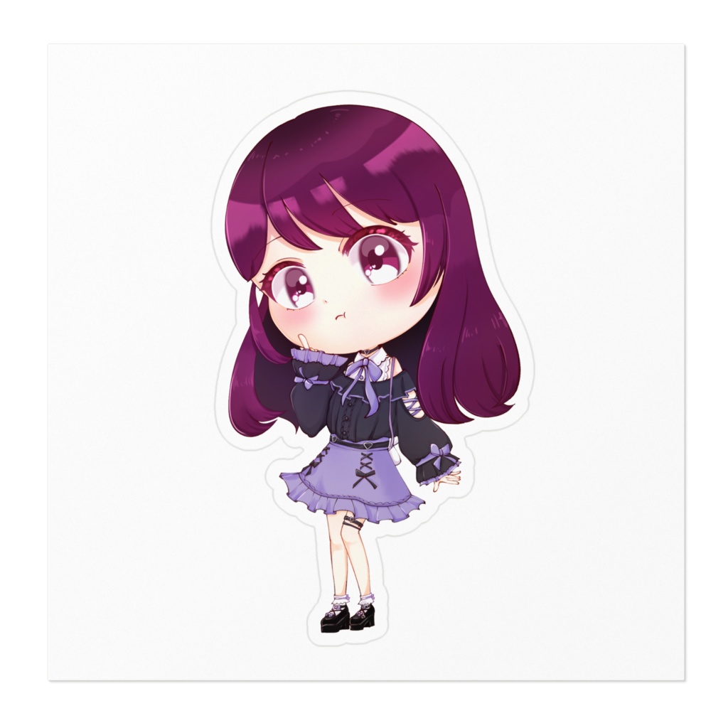 すももステッカー