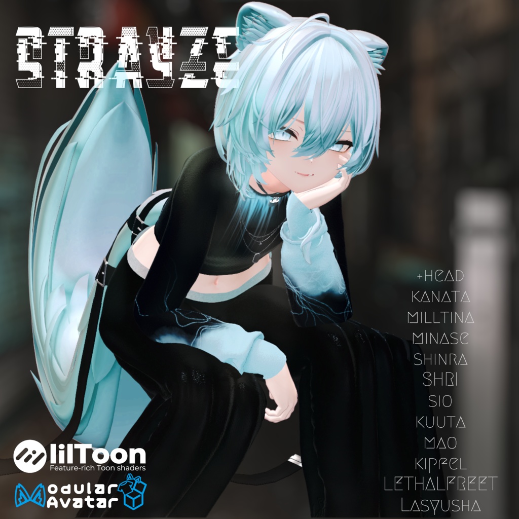 【12アバター対応】STRAYZE［#DRUM_OFF_］
